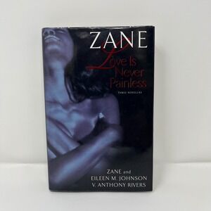 Zane Love Is Never Painless Hardcover Book Black Fiction Romance Novellas
